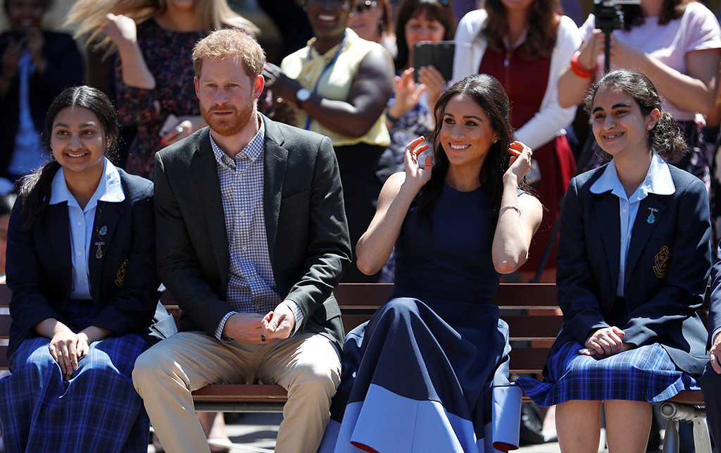 Prince Harry, Meghan Markle, Macarthur Girls High School Visit